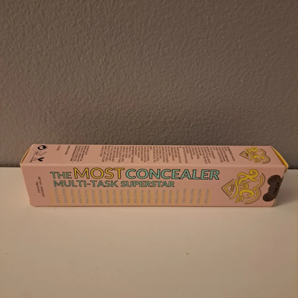 NIB Kim‎ Chi The Most Concealer Multi Task Superstar TMC19 Dark Choco